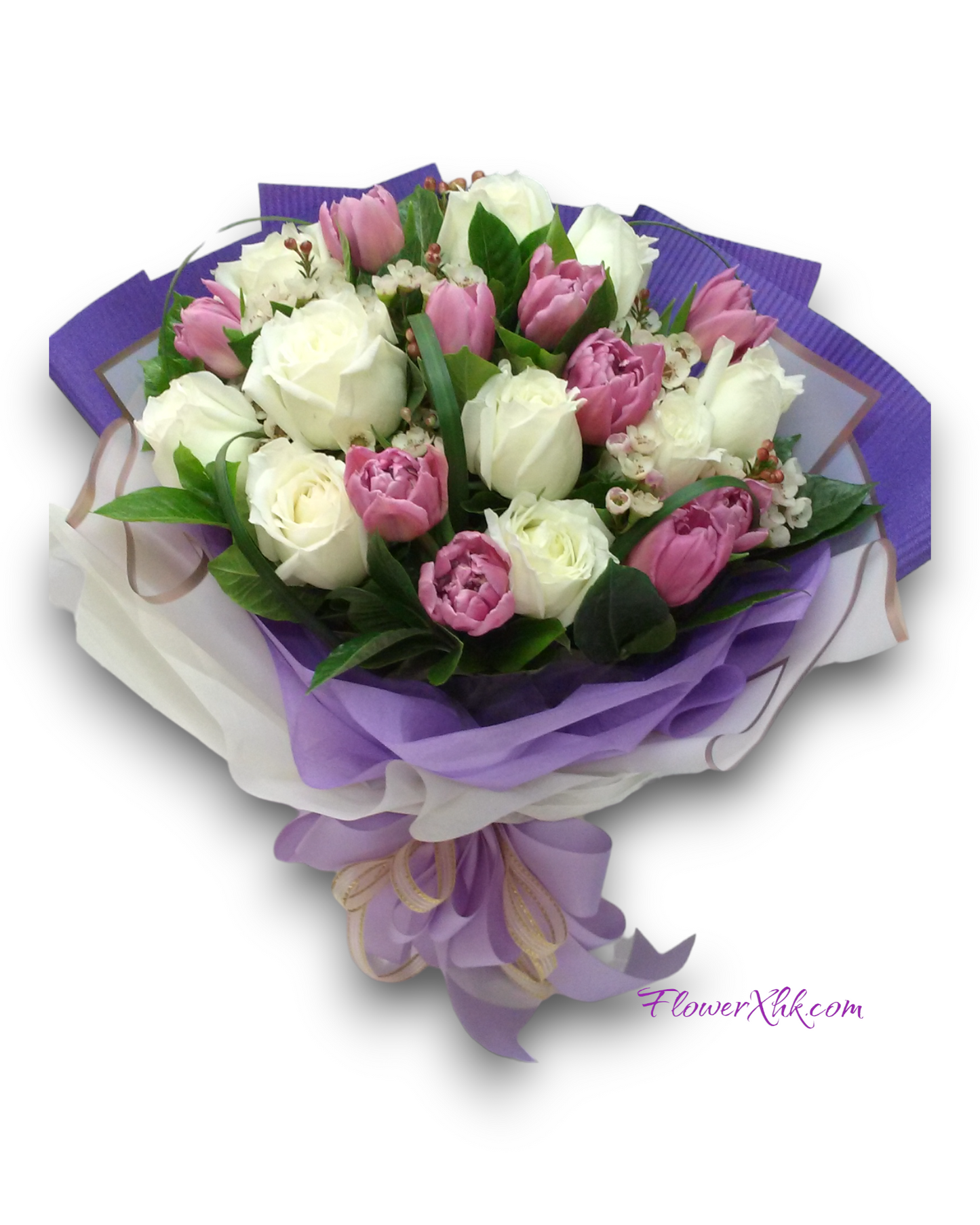玫瑰鬱金香花束(B02RT)